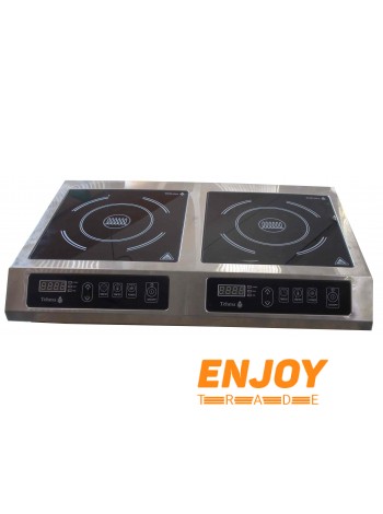 Плита індукційна настільна двоконфорочна