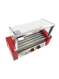 Гриль роликовый для сосисок с защитным экраном Airhot RG-5S