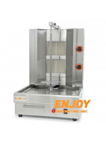 Аппарат для шаурмы газовый с двигателем GoodFood SM2MG