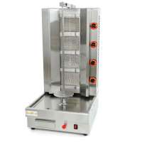 Аппарат для шаурмы газовый с двигателем GoodFood SM4MG