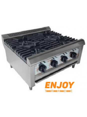 Газова плита професійна Ewt Inox TTGC4