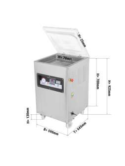 Вакуумний пакувальник GGM Gastro VMKH-500 