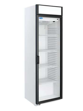 Холодильна шафа з скляними дверима МХМ Капрі П-390 СК
