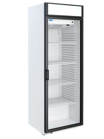 Холодильна шафа з скляними дверима МХМ Капрі П-490 СК