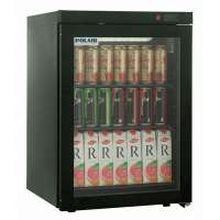 Холодильна шафа Polair DM102-Bravo чорна с замком