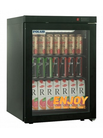 Холодильна шафа Polair DM102-Bravo чорна с замком