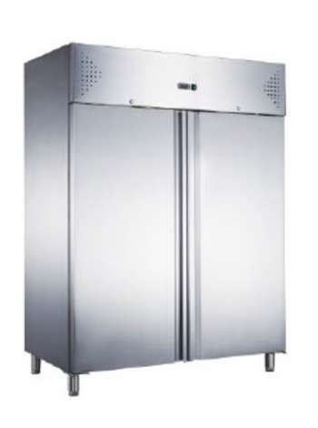 Холодильна шафа Hurakan HKN-GX1410TN Inox