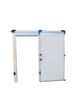 Відкатні двері для холодильної камери низькотемпературні 1300х2000 Люкс ППУ-100