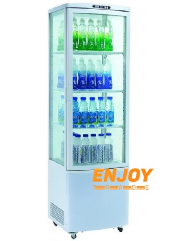 Шкаф-витрина холодильная Ewt Inox RT280L