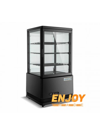 Холодильна вітрина GoodFood RT68L чорна