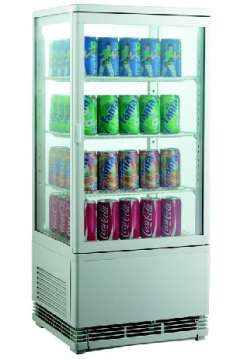 Шкаф-витрина холодильная Ewt Inox RT78L