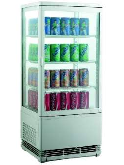 Шафа-вітрина холодильна Ewt Inox RT78L