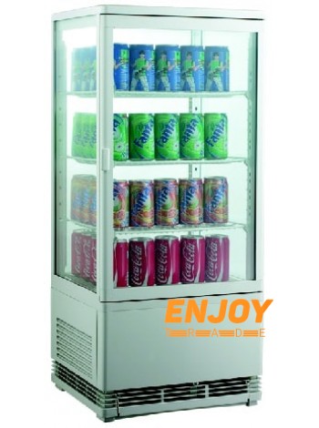 Шкаф-витрина холодильная Ewt Inox RT78L