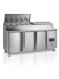 Холодильный стол с гастроемкостями Tefcold SS7300