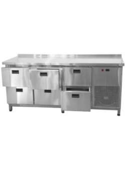 Холодильний стіл 1860х700х850 (6 ящиків)