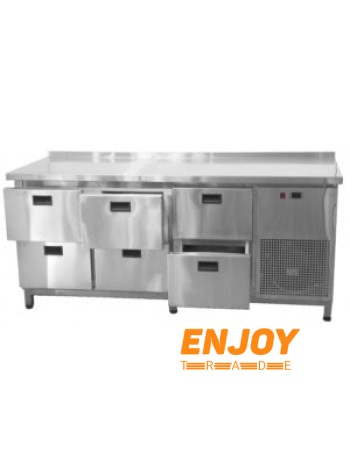 Холодильный стол 1860х700х850 (6 ящиков)