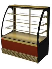 Холодильна вітрина МХМ Veneto VS-1,3 склопакети